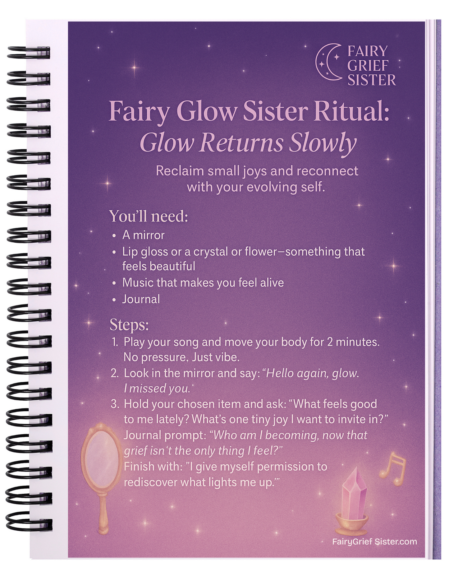 Fairy Glow Sister - Glow Returns Slowly Ritual (PDF)