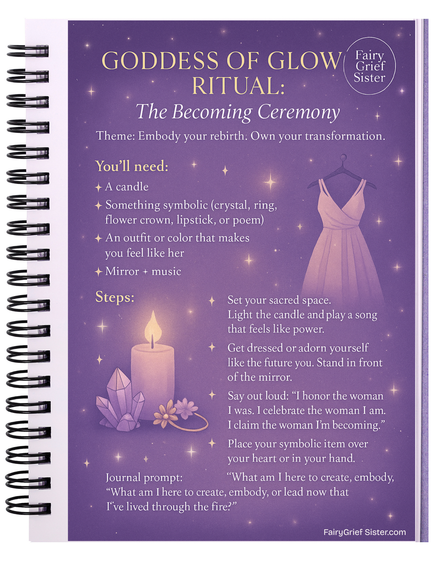 Goddess of Glow -  The Becoming Ceremony Ritual (PDF)